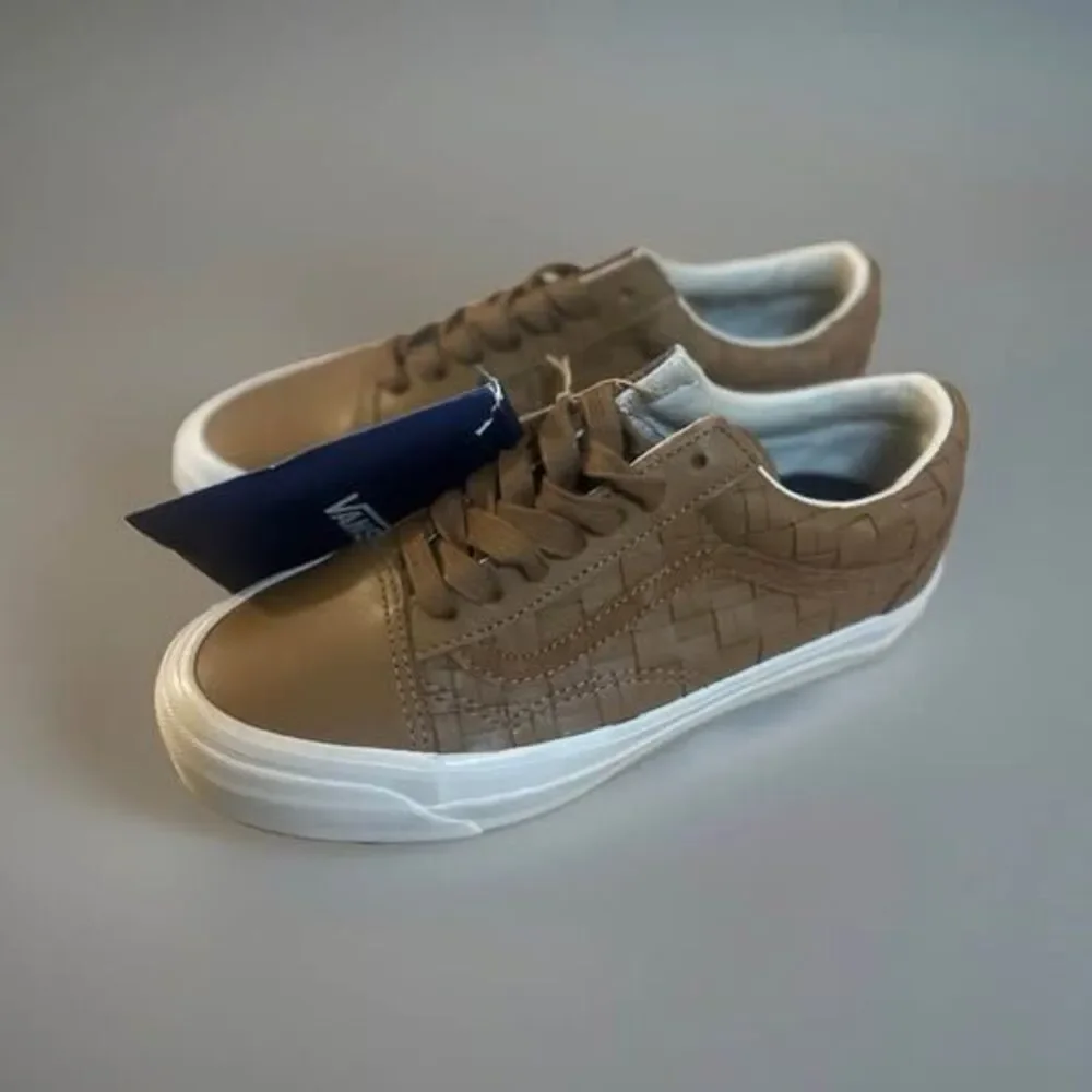 Vans Old Skool LX Woven Leather Sneakers -Women’s